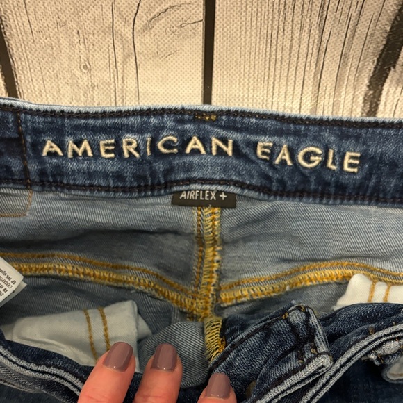 American Eagle Outfitters Dark Blue Slim Jeans - Picture 2 of 6